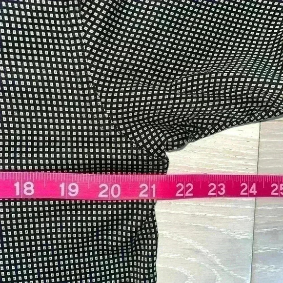 Bobby Jones Collection black gold  Spotted Short Sleeve Golf Polo Shirt Size M - Picture 4 of 7